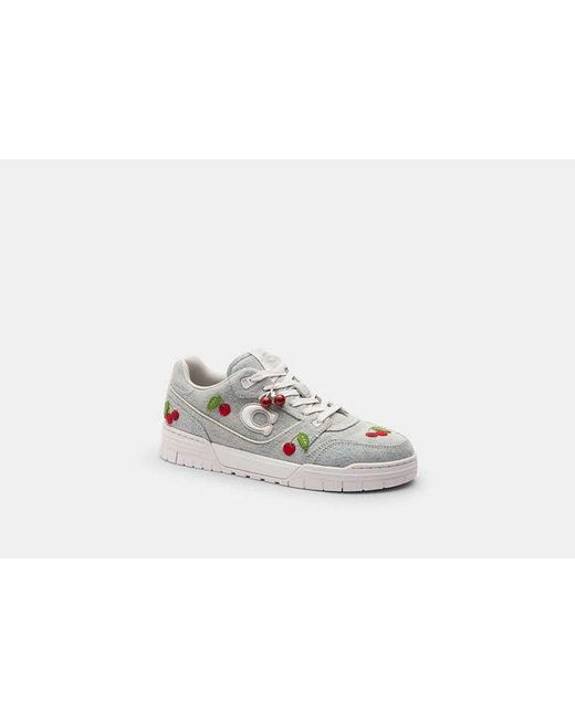 COACH Black Soho Sneaker With Cherries