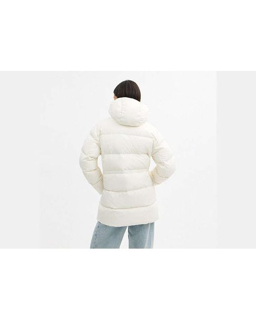 COACH Black Mid Puffer Jacket