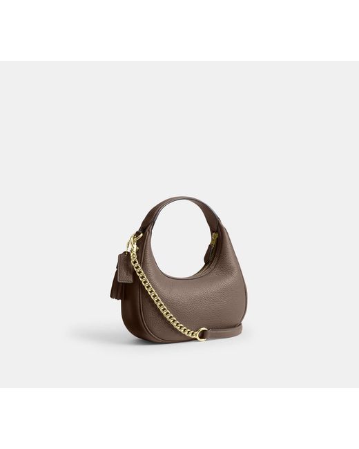 COACH Black Carmen Mini Crossbody Bag With Rivets