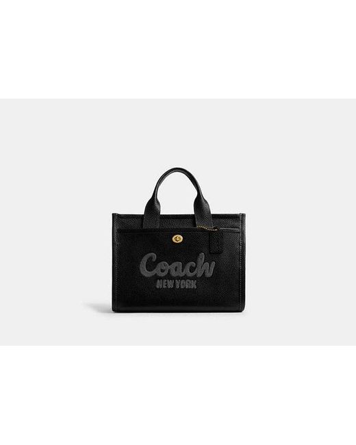 COACH Black Cargo Tote