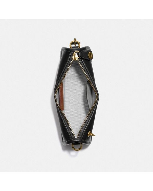 COACH Black Swinger Bag 20