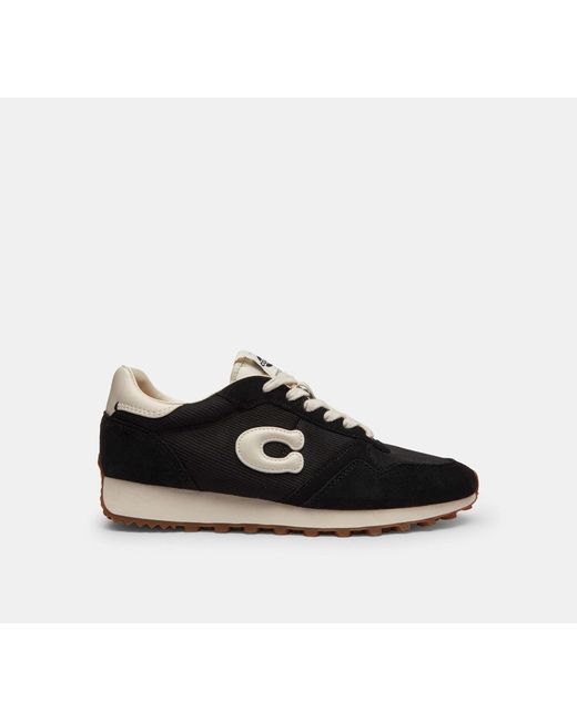 COACH Black Retro Runner