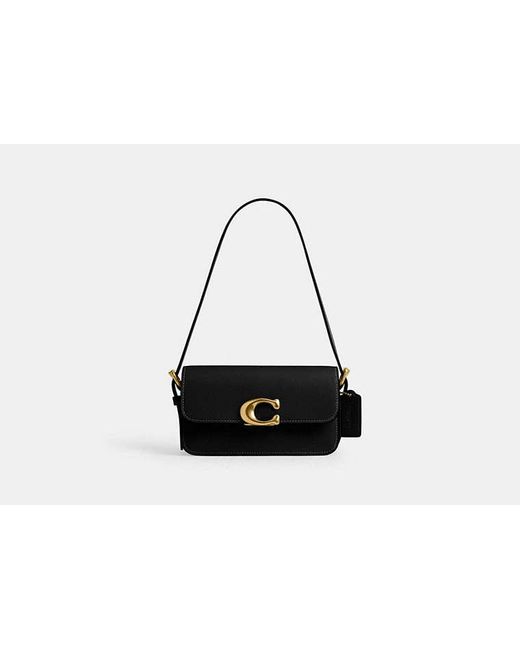 COACH Black Zoe Shoulder Bag