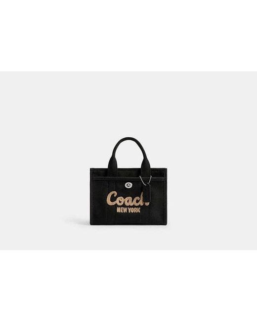 COACH Black Cargo Tote Bag 20