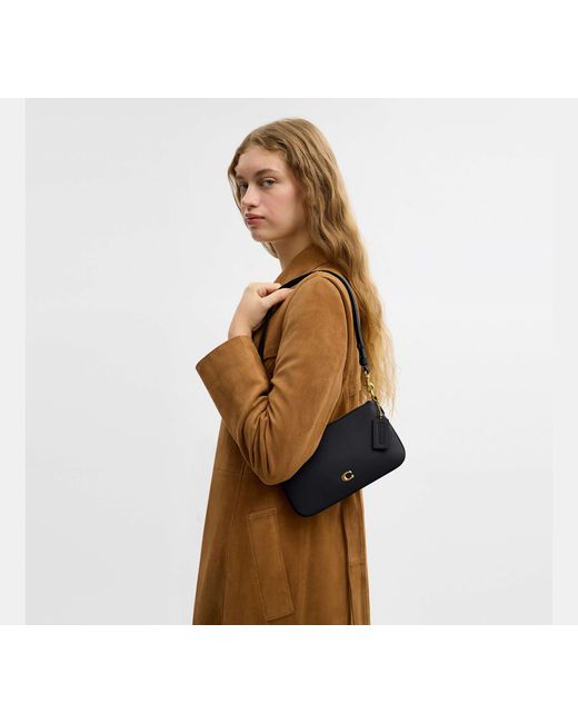 Borsa A Tracolla Audrey di COACH in Black