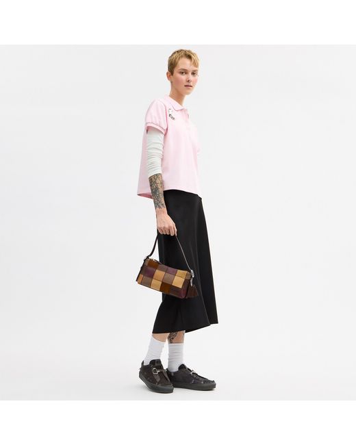 Coachtopia Brown Alter/Ego Small Slouchy Shoulder Bag