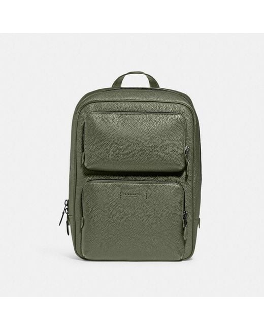 Mochila Gotham COACH de Cuero de color Negro para hombre | Lyst