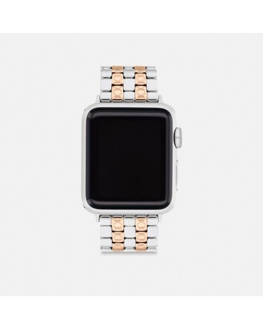 COACH Black Apple Watch® Strap, 38mm, 40mm And 41mm