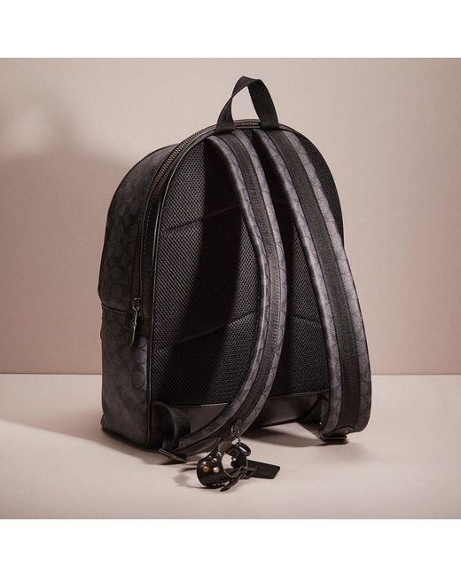 COACH Upcrafted Academy Backpack In Signature Canvas in Brown for Men