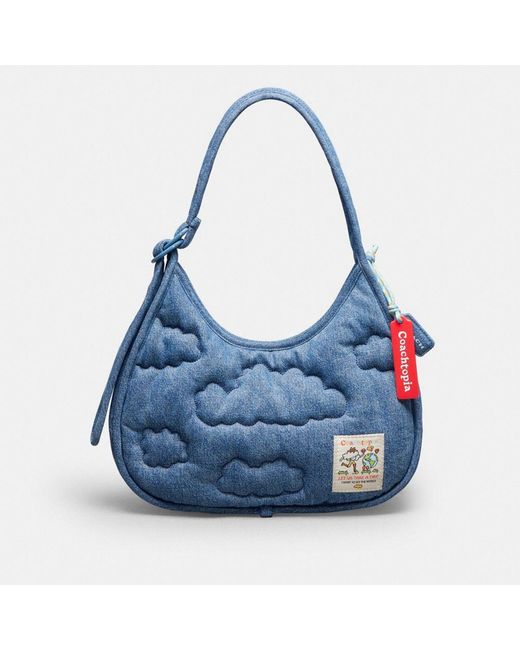 COACH Ergo Bag With Cloud Quilting in Blue | Lyst