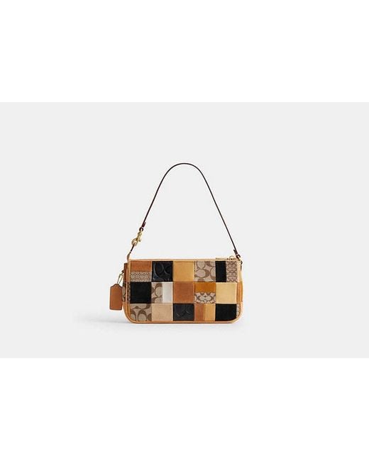 COACH Multicolor Plaza Bag 25 With Patchwork