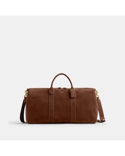 COACH Brown Compass Bag 50