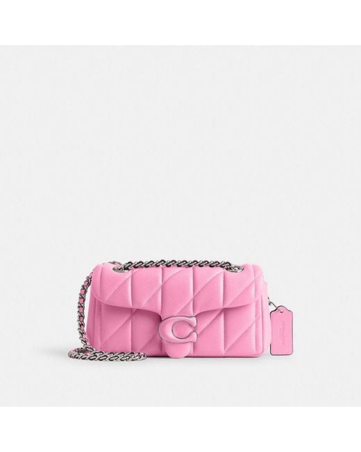 COACH Tabby Shoulder Bag 20 With Quilting in Pink Lyst