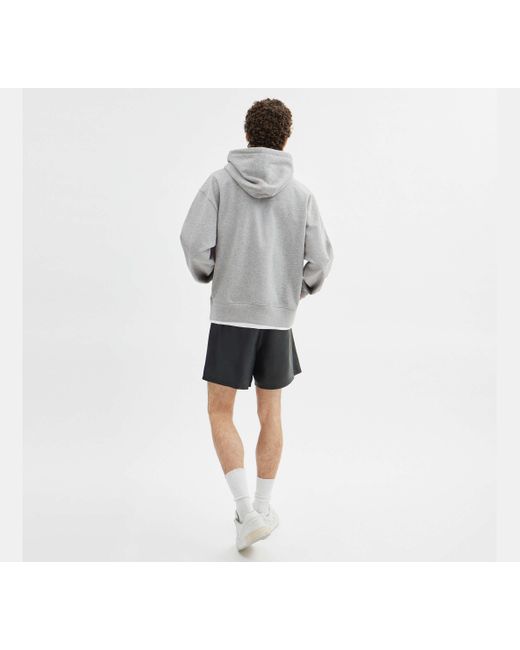 COACH Black Hoodie for men