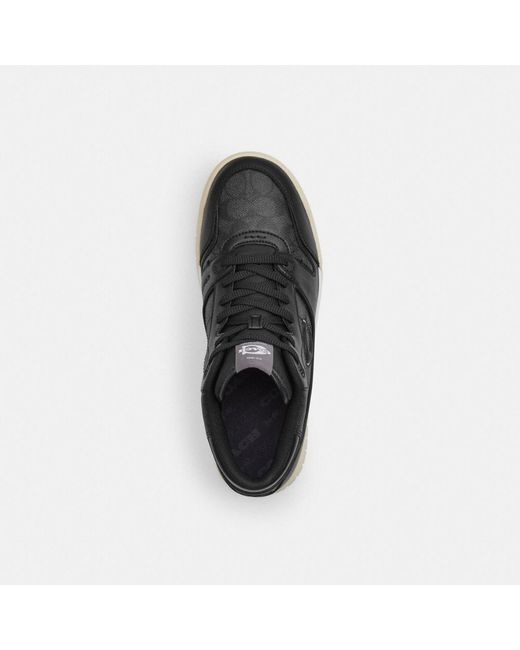 COACH Mid-top Soho Sneaker Charcoal/black for men