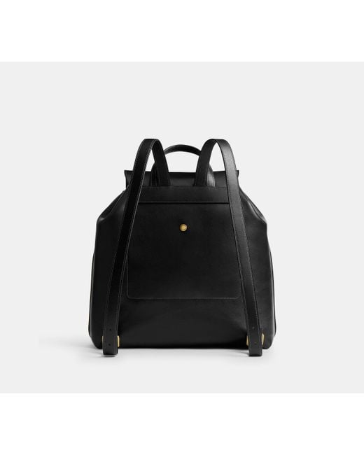COACH Crosby Backpack 36 in Black Lyst UK