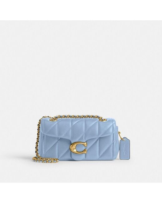 COACH Tabby Shoulder Bag 20 With Pillow Quilting in Blue | Lyst