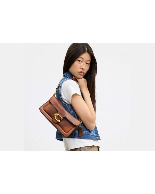 COACH Black Tabby Shoulder Bag 26
