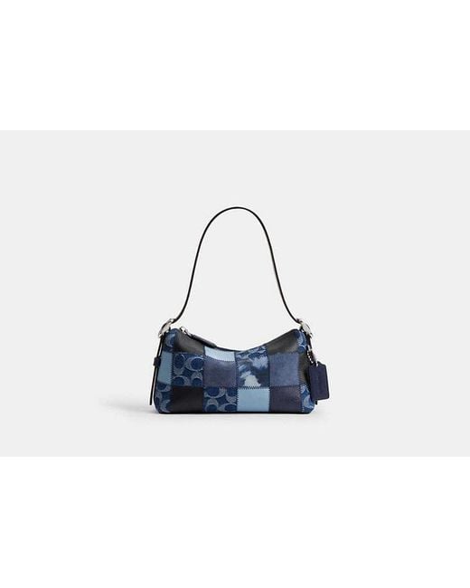 COACH Black Alter/Ego Small Slouchy Shoulder Bag