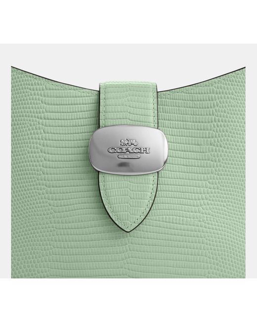 COACH Green Eliza Shoulder Bag