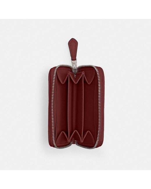 COACH Essential Small Zip Around Card Case With Pillow