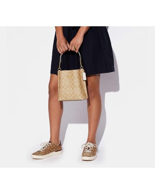 COACH Natural Mollie Bucket Bag