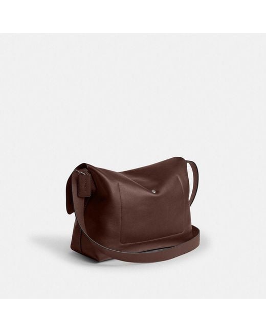 COACH Brown Ludlow Messenger Bag for men