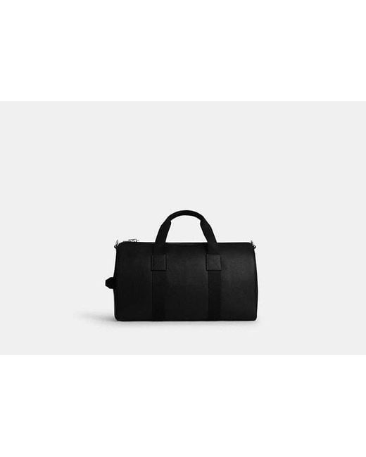 COACH Black Explorer Duffle Bag 45 for men