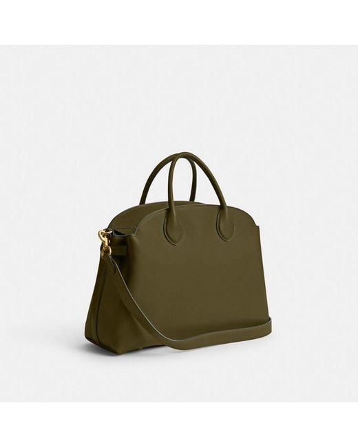 COACH Green Soft Empire Carryall Bag 40