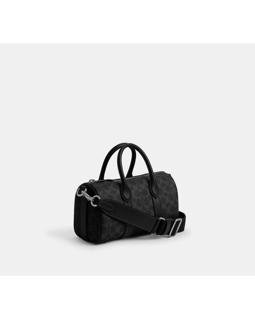 Borsa Compass 25 di COACH in Black