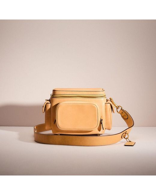 COACH Restored Utility Crossbody 18 In Original Natural Leather for men