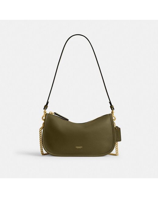 COACH Green Waverly Bag