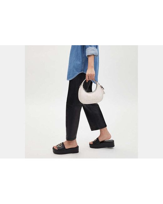 COACH Black Carmen Mini Crossbody Bag