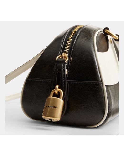 COACH Black Bowling Shoulder Bag