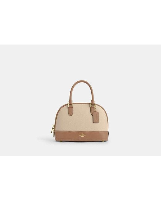 COACH Black Sabrina Satchel Bag