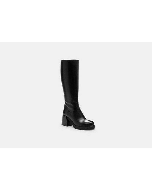 COACH Black Natasha Boot