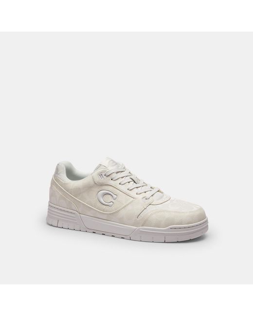 COACH White Soho Sneaker for men