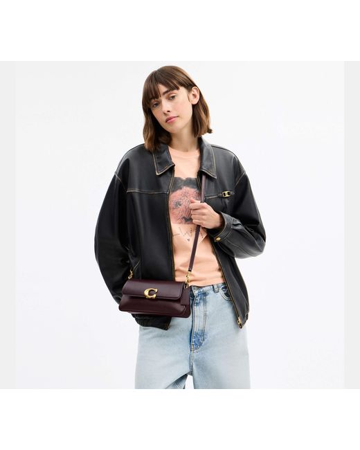 COACH Black Jet Shoulder Bag
