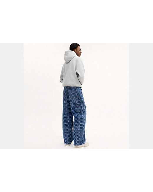 Pantalones COACH de hombre de color Blue