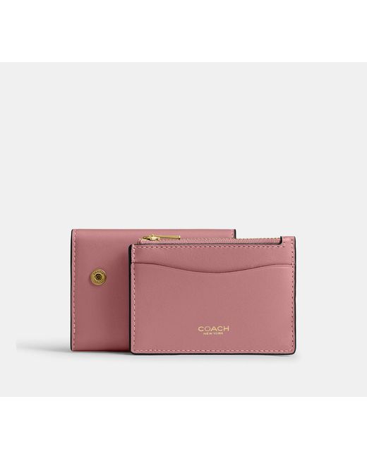 COACH Black Essential Card Holder Wallet