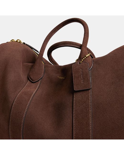COACH Brown Compass Bag 45 for men
