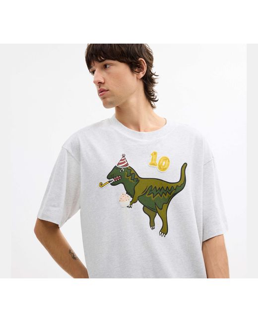COACH Black Rexy 10Th Birthday Relaxed T-Shirt