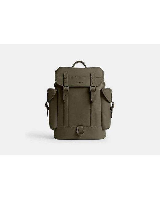 COACH Green Hitch Backpack for men