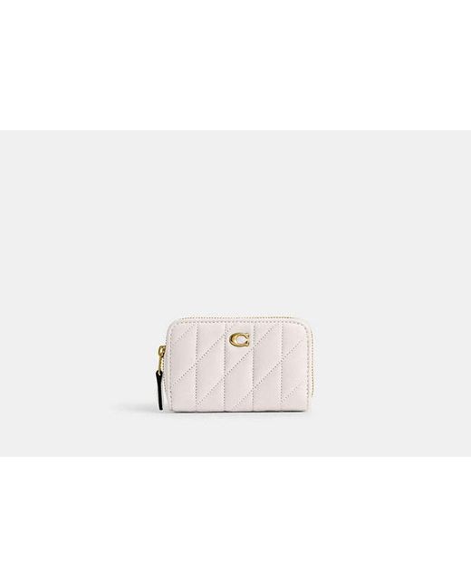 Porta Carte Di Credito Piccolo Essential di COACH in Black