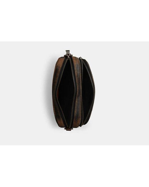 COACH Black Finlay Crossbody Bag for men