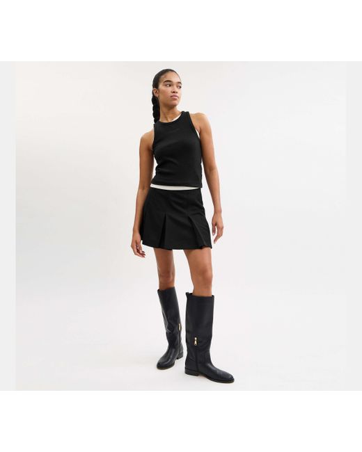 COACH Black Tank Top