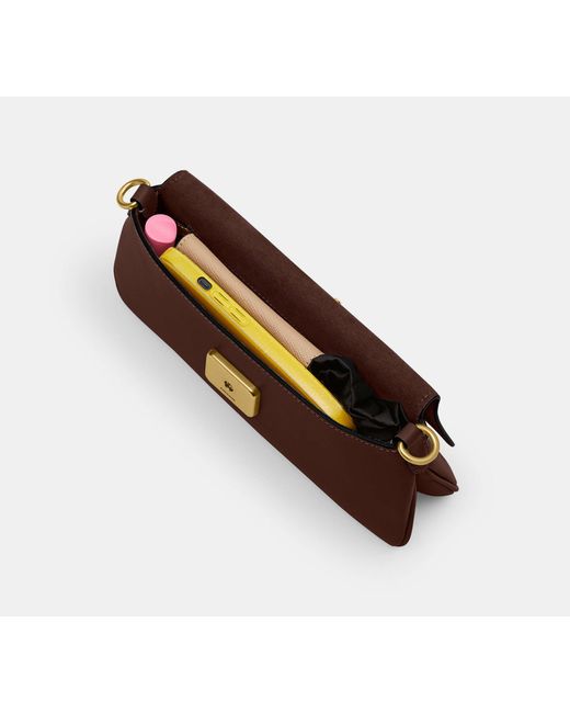 Borsa A Spalla Jet di COACH in Black