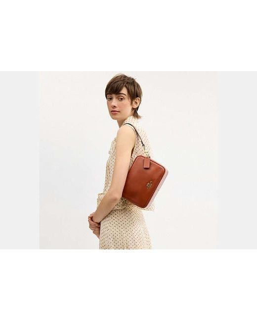 COACH Black Carey Crossbody Bag