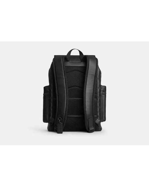 COACH Black Sprint Backpack for men