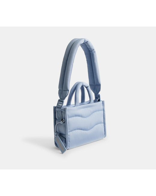 COACH Blue Topia Loop Mini-Tote Aus Recyceltem Polyester